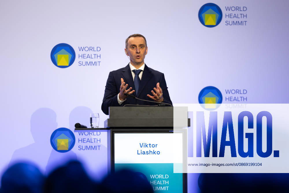 World Health Summit 2026, Berlin, Germany, on October 11, 2026. Ukrainian Health Minister Viktor Lyashko will deliver a keynote address at the World Health Summit in Berlin.