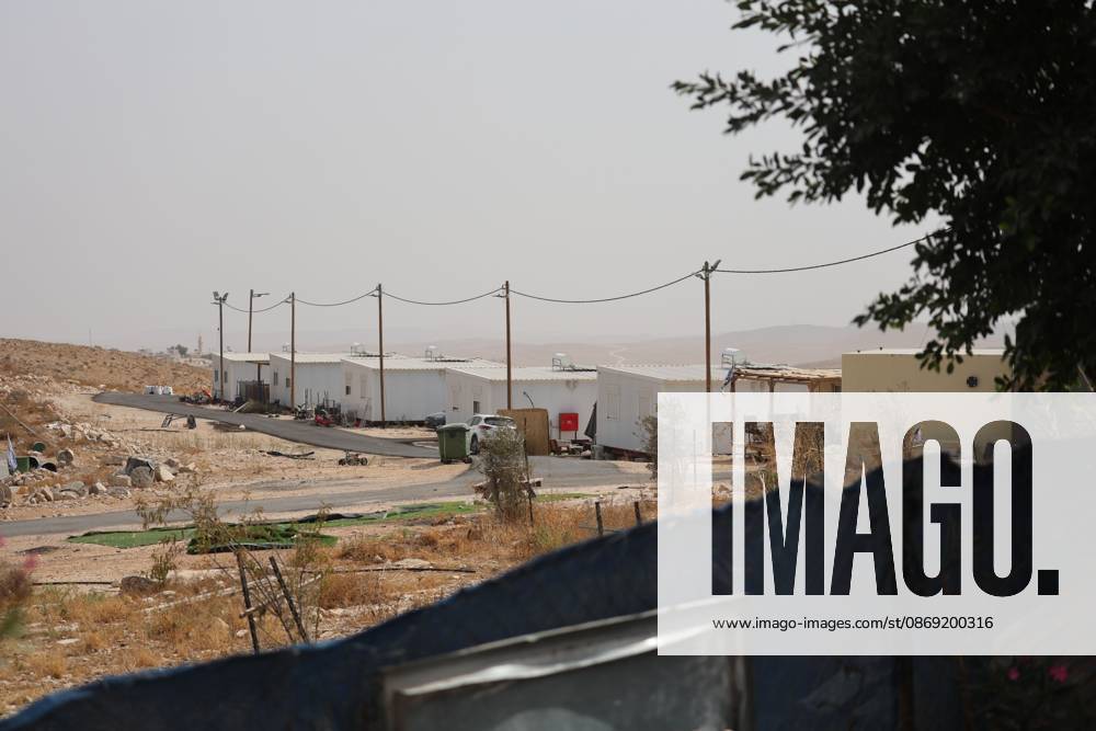 Settlers restrict access to Palestinian property UMM AL-KHAIR, MASAFER YATTA, OCCUPIED WEST BANK, OCTOBER 11, 2026: Israeli settlers placed barbed wire in the sheep pen yard and plastic sheets in front of the windows of the Salem al-Hathaleen family home in Umm al-Khair, Masafer Yatta, south of Hebron. The Israeli military subsequently declared the area a closed military zone, preventing the family from accessing the sheep pen and backyard, where a newly established settler outpost is located. MASAFER YATTA Palestine, State of