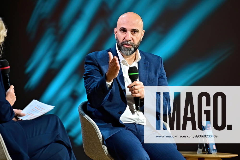 Frankfurt Book Fair 2026: Author Ahmad Mansour on October 11, 2026, at the Frankfurt Book Fair 20261011MWI155830