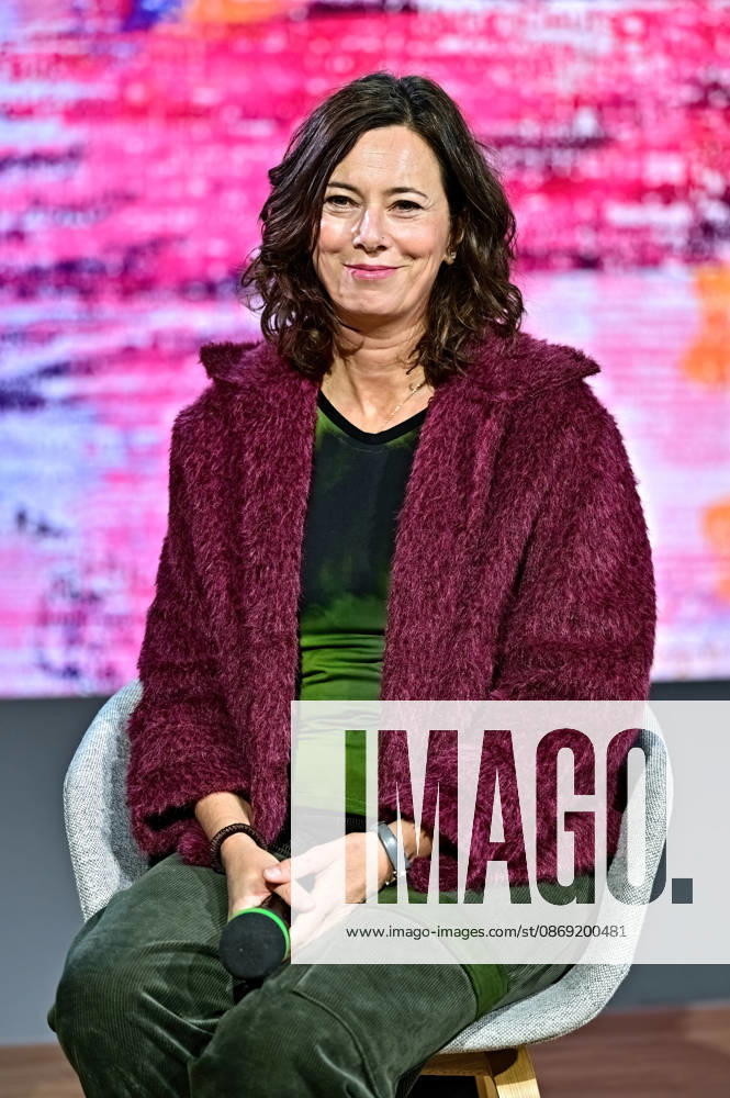 Frankfurt Book Fair 2026: Author Eva Menasse on October 11, 2026, at the Frankfurt Book Fair 20261011MWI155885