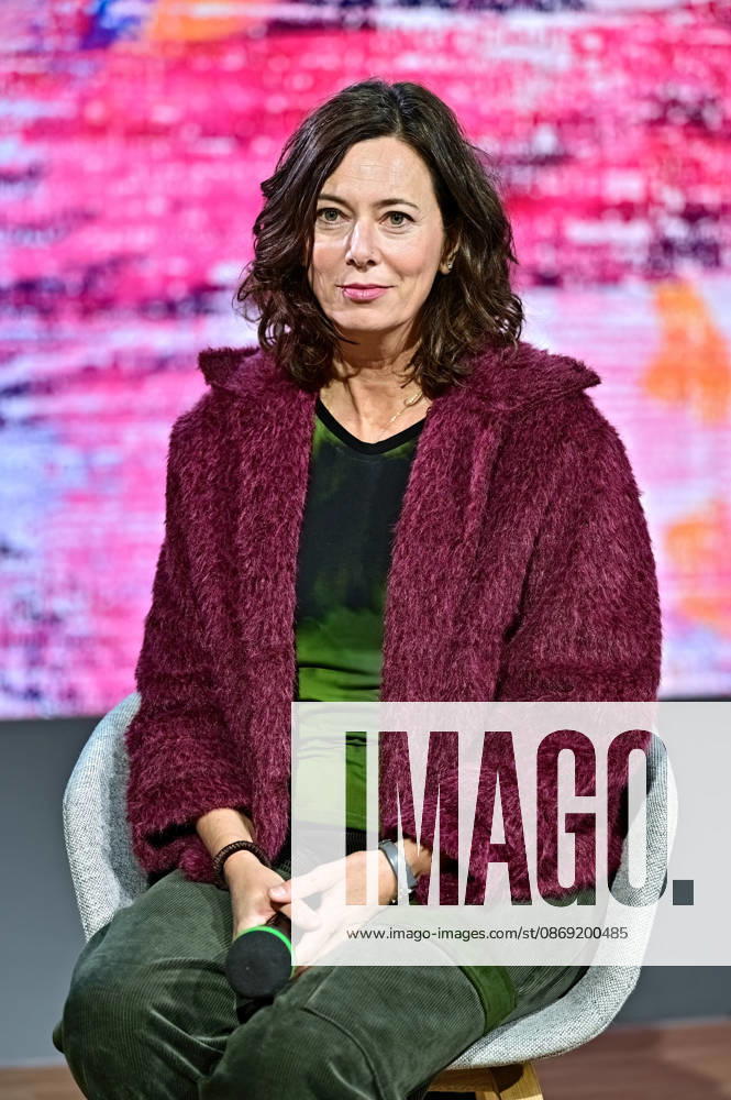 Frankfurt Book Fair 2026: Author Eva Menasse on October 11, 2026, at the Frankfurt Book Fair 20261011MWI155890