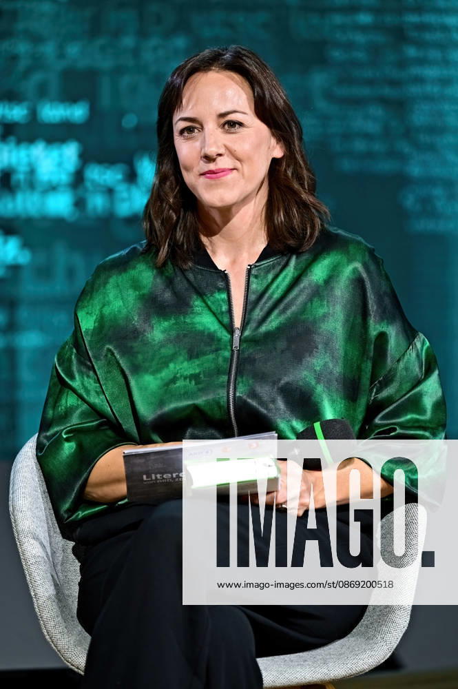 Frankfurt Book Fair 2026: Host Nina Mavis Brunner on October 11, 2026, at the Frankfurt Book Fair 20261011MWI156062
