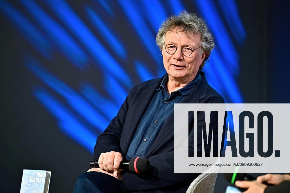 Frankfurt Book Fair 2026: Author Ingo Schulze on October 11, 2026, at the Frankfurt Book Fair 20261011MWI156137