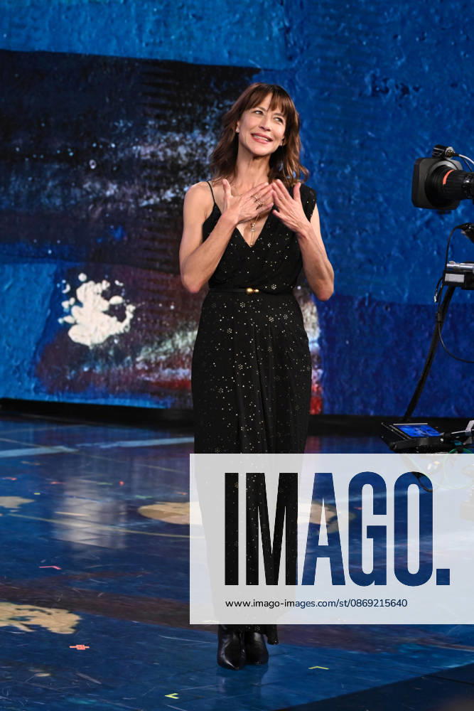 IPA89573756 - Milan, TV Show Che Tempo Che Fa - Nove. Pictured: Sophie Marceau