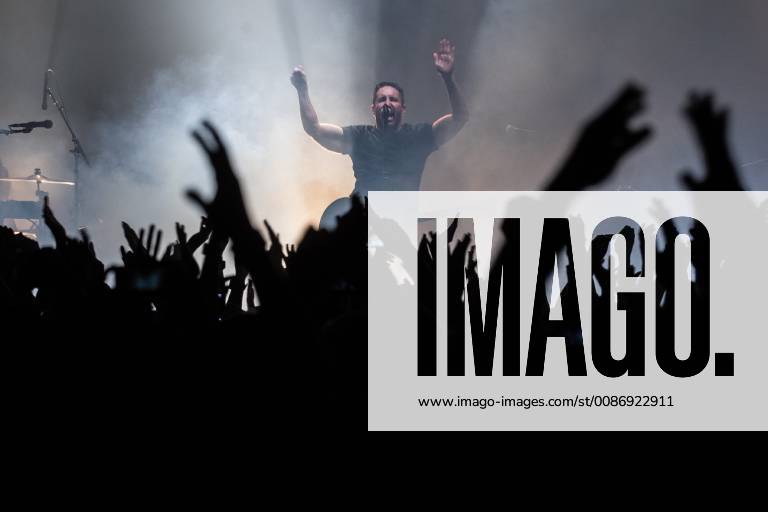 EUM20181120ESP04.JPG.CIUDAD DE MEXICO Music Musica-Nine Inch Nails.- La banda estadounidense de rock industrial Nine Inch Nails durante su presentacion en el escenario del Plaza Condesa, la noche del lunes 19 de noviembre de 2018. Foto: Agencia EL UNIVERSAL German Espinosa EVZ - ZUMAu78_ 20181120_zaf_u78_019