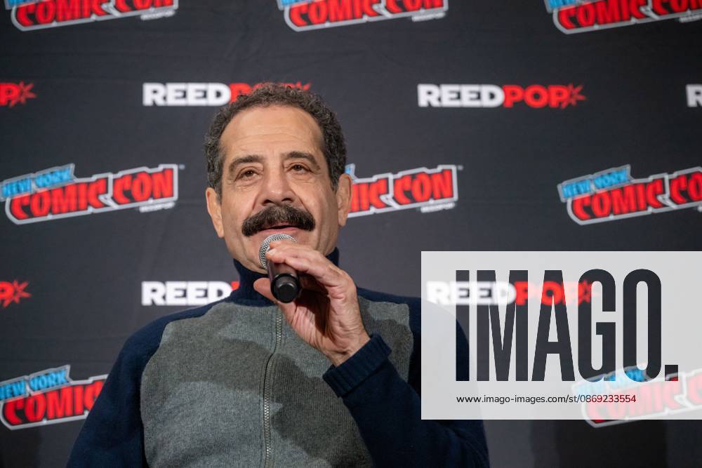 Tony Shalhoub speaks at a panel discussion for CBS s new crime-solving drama EINSTEIN!.during New York Comic Con 2026 at The Jacob K. Javits Convention Center on October 11, 2026 in New York City. New York United States - ZUMAs197 20261011_aaa_s197_392