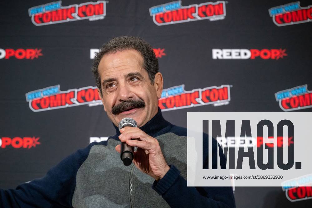 Tony Shalhoub speaks at a panel discussion for CBS s new crime-solving drama EINSTEIN!.during New York Comic Con 2026 at The Jacob K. Javits Convention Center on October 11, 2026 in New York City. New York United States - ZUMAs197 20261011_aaa_s197_418