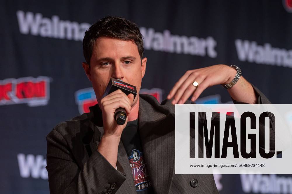 Shane Harper speaks at a panel discussion for CBS new series NCIS: NEW YORK.during New York Comic Con 2026 at The Jacob K. Javits Convention Center on October 11, 2026 in New York City. New York United States - ZUMAs197 20261011_aaa_s197_459