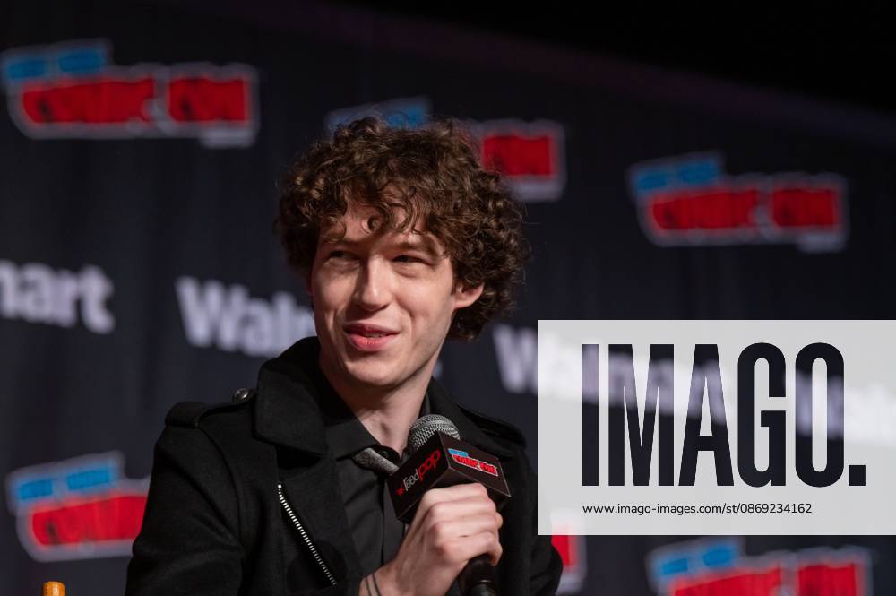 Devin Druid speaks at a panel discussion for CBS new series NCIS: NEW YORK.during New York Comic Con 2026 at The Jacob K. Javits Convention Center on October 11, 2026 in New York City. New York United States - ZUMAs197 20261011_aaa_s197_462