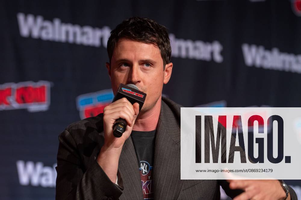 Shane Harper speaks at a panel discussion for CBS new series NCIS: NEW YORK.during New York Comic Con 2026 at The Jacob K. Javits Convention Center on October 11, 2026 in New York City. New York United States - ZUMAs197 20261011_aaa_s197_466