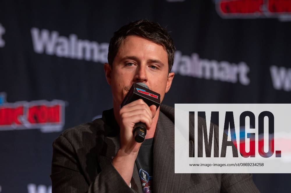 Shane Harper speaks at a panel discussion for CBS new series NCIS: NEW YORK.during New York Comic Con 2026 at The Jacob K. Javits Convention Center on October 11, 2026 in New York City. New York United States - ZUMAs197 20261011_aaa_s197_491