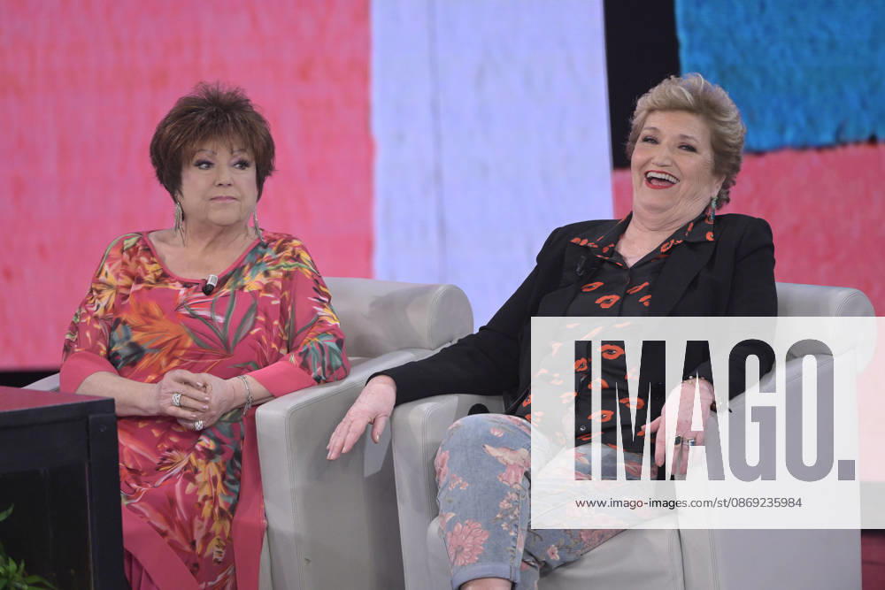 Photo by Mario Romano, IPP Milan, October 11, 2026. From the TV show *Che Tempo Che Fa*; pictured are Orietta Berti and Mara Maionchi. Italy Photo Press World. Copyright *Che Tempo Che Fa*