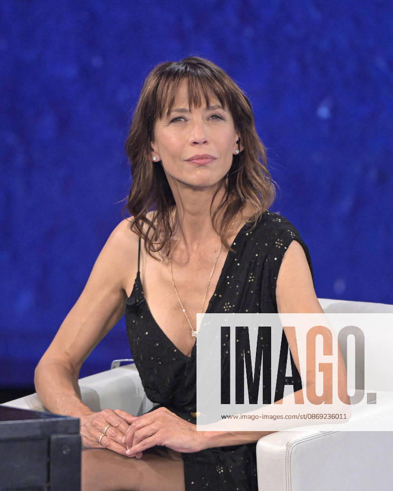 Photo by Mario Romano, IPP Milan, October 11, 2026. TV show *Che Tempo Che Fa*. Pictured: Sophie Marceau, actress. Italy Photo Press World. Copyright *Che Tempo Che Fa*