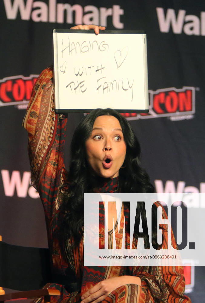 NEW YORK, NY- OCTOBER 11: Melissa O Neil pictured at The Rookie panel during New York Comic Con 2026 at Javits Center on October 11, 2026 in New York City.