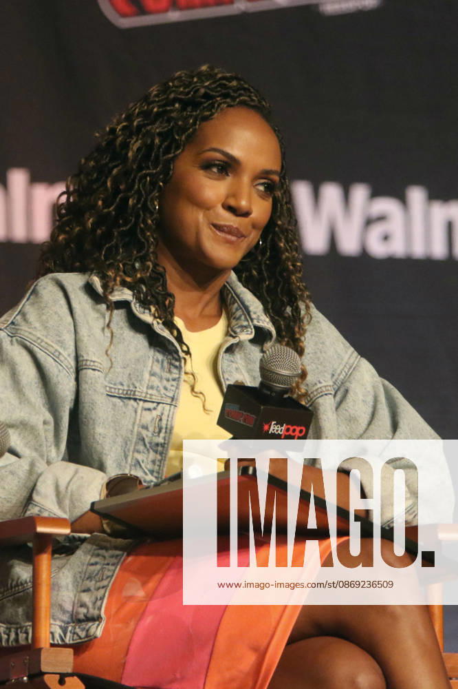 NEW YORK, NY- OCTOBER 11: Mekia Cox pictured at The Rookie panel during New York Comic Con 2026 at Javits Center on October 11, 2026 in New York City.