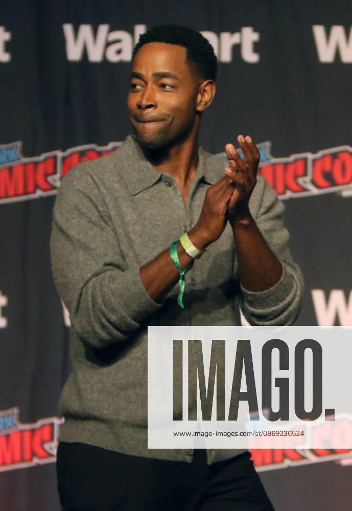 NEW YORK, NY- OCTOBER 11: Jay Ellis pictured at The Rookie panel during New York Comic Con 2026 at Javits Center on October 11, 2026 in New York City.