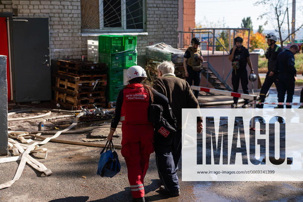 Russian drone attack hits residential building in Ukraine s Kharkiv, injuring 13 KHARKIV, UKRAINE - OCTOBER 12: Emergency responders work at the site of a drone attack that struck a residential building, injuring 13 people, in Kharkiv, Ukraine, on October 12, 2026. Firefighters, police officers and rescue teams arrive at the scene to assist residents following the attack. Carlo Bravo Anadolu Kharkiv Ukraine. Editorial use only. Please get in touch for any other usage.