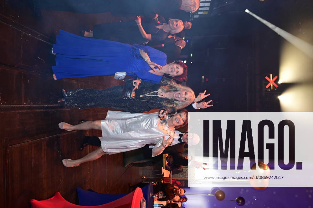 Eduard Geyer, Angelika Geyer, Viola Klein, Petra Zieger, Alexander Putz, and Janina Hartwig at the 18th Hope Gala 2026 at the Schauspielhaus Dresden