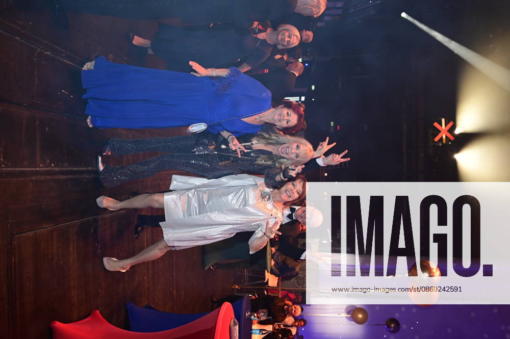 Eduard Geyer, Angelika Geyer, Viola Klein, Petra Zieger, Alexander Putz, and Janina Hartwig at the 18th Hope Gala 2026 at the Schauspielhaus Dresden