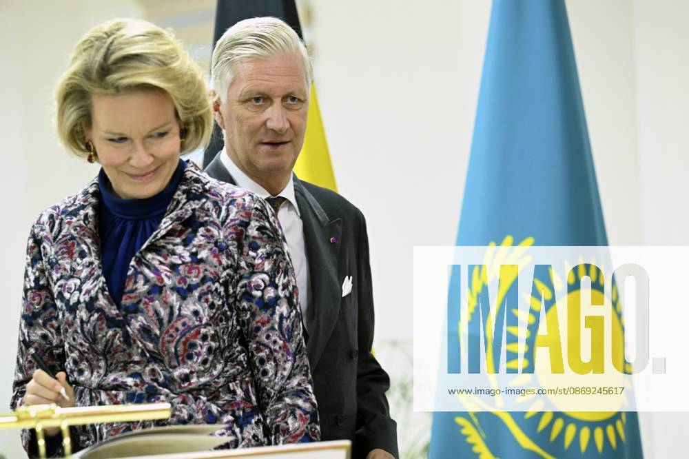 State Visit of King Philippe and Queen Mathilde to Kazakhstan (Day 2) ASTANA, KAZAKHSTAN - OCTOBER 12 : State Visit of King Philippe and Queen Mathilde to Kazakhstan (Day 2) : - Visit of the National center fot children s rehabilitation, on October 12, 2026 in Astana, Kazakhstan, 12 10 2026 Astana Kazakhstan