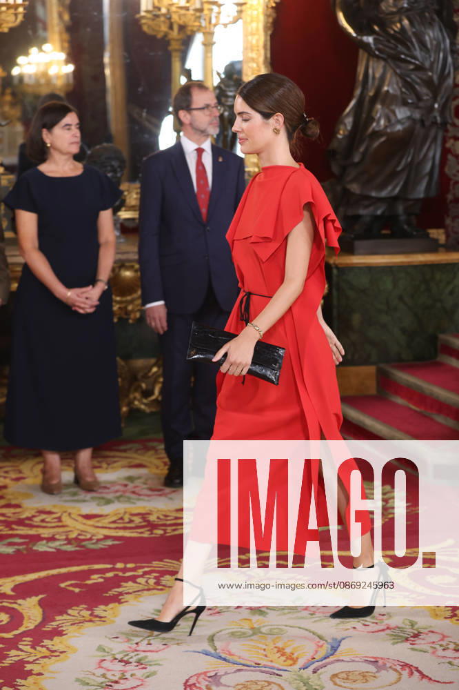 The King and Queen, the Princess of Asturias, and Infanta Sofía preside over the reception at the Royal Palace in celebration of National Day. Sofía Palazuelo during the reception with the King and Queen, Princess Leonor, and Infanta Sofía on the occasion of National Day, at the Royal Palace, on October 12, 2026, in Madrid, Spain. The event is presided over by the King and Queen, the Princess of Asturias, and Infanta Sofía following the solemn ceremony honoring the National Flag and the military parade held in Plaza de Cánovas del Castillo. The purpose of the National Day commemoration is to solemnly recall moments in our collective history that form part of our shared historical, cultural, and social heritage, recognized as such by the va