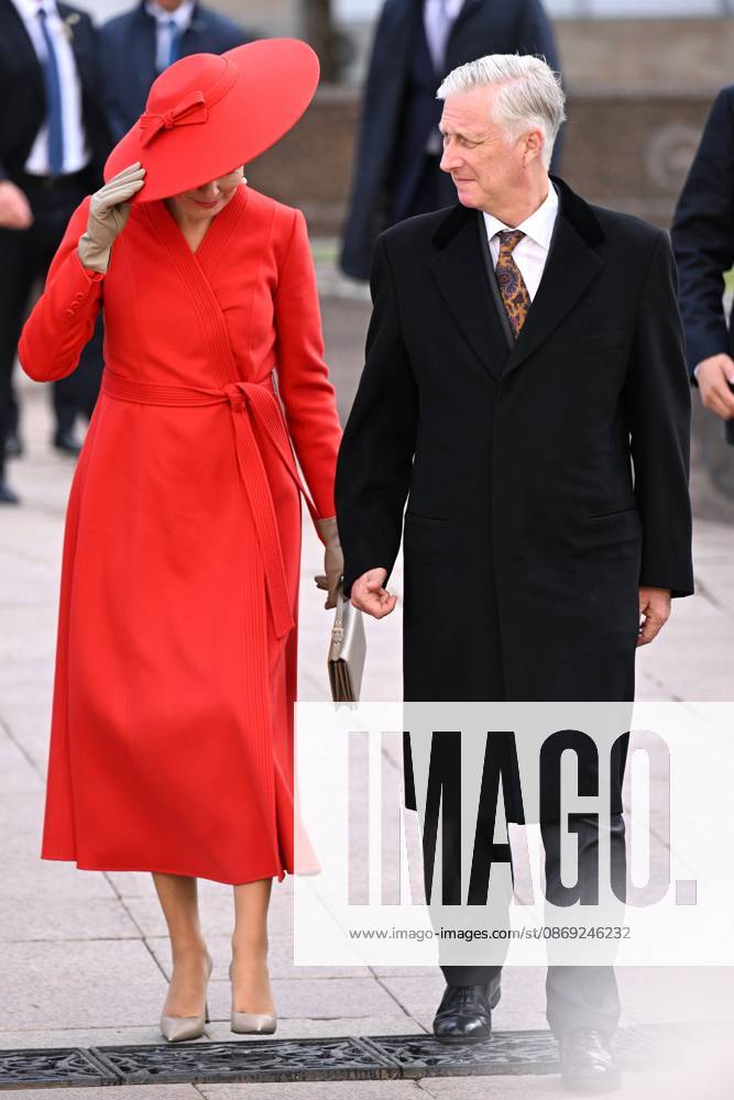State Visit of King Philippe and Queen Mathilde to Kazakhstan (Day 2) ASTANA, KAZAKHSTAN - OCTOBER 12 : State Visit of King Philippe and Queen Mathilde to Kazakhstan (Day 2) : - Scene-Setting Photo in front of the Baiterek Tower on October 12, 2026 in Astana, Kazakhstan, 12 10 2026 Astana Kazakhstan