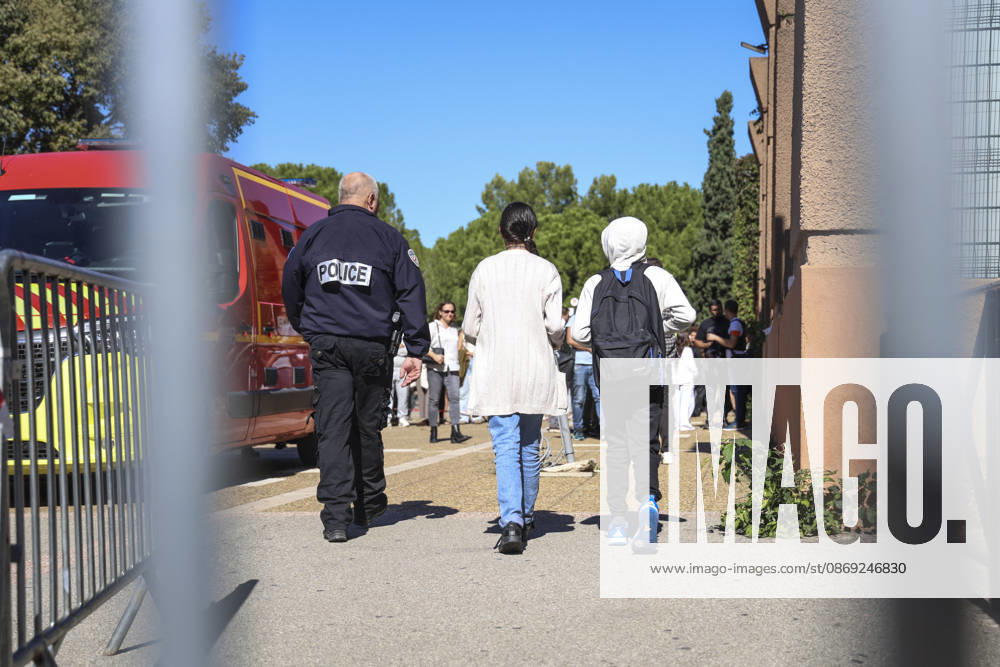 Parents Pick Up Their Child: Middle School Principal and Teacher Shot; 14-Year-Old Shooter Arrested at Joseph Lakanal Middle School in Aubagne, France, October 12, 2026 Meddah Bestimage Joseph Lakanal Middle School after a principal was injured by a 12-gauge hunting rifle shot and a teenager was arrested in Aubagne, southern France, on October 12, 2026. The principal was struck by a 12-gauge hunting rifle shot, the same source specified, adding that a member of the teaching staff was also struck. The victim’s life is not in danger. Aubagne, France
