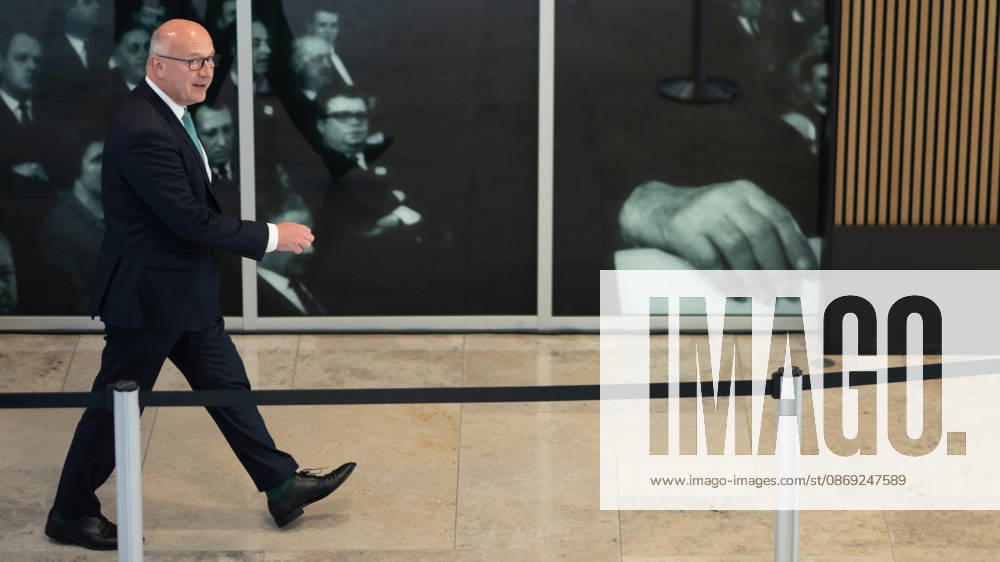 Kai Wegner, Governing Mayor of Berlin, at the Konrad Adenauer House during the CDU Germany Executive Committee Retreat in Berlin, October 2026, Berlin, Berlin, Germany, Konrad Adenauer House