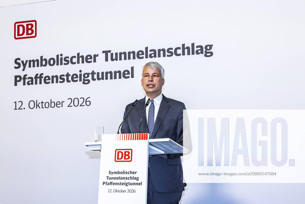 Construction Begins on the Pfaffensteig Tunnel in Stuttgart Steffen Bilger (CDU), Federal Minister of Transportation The 11-kilometer-long rail tunnel is part of the Stuttgart 21 project and, starting in 2033, will connect the Gäubahn line toward Zurich with the airport