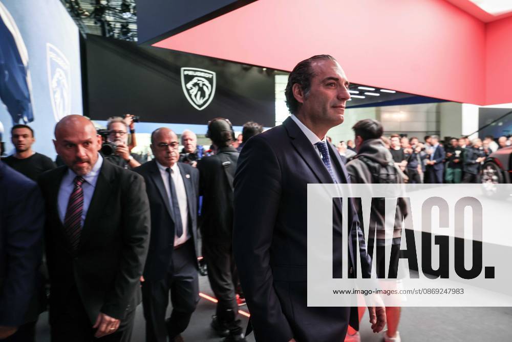 Paris, France le 12 octobre 2026 - Ouverture du Mondial de l Auto 2026 a Paris Expo Porte de Versailles - Opening of the Paris Motor Show 2026 at Paris Expo Porte de Versailles Ici Chief Executive Officer (CEO) of the automotive group Stellantis, Italian businessman Antonio Filosa