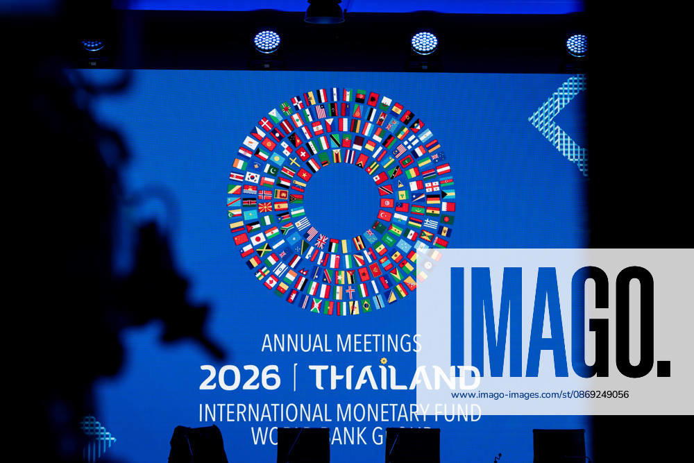 IMF-World Bank Group Meetings in Bangkok BANGKOK, THAILAND - OCTOBER 12: The International Monetary Fund (IMF) and World Bank Group annual meetings at the Queen Sirikit National Convention Center (QSNCC) in Bangkok, Thailand, on October 12, 2026. Matt Hunt Anadolu Bangkok Thailand. Editorial use only. Please get in touch for any other usage.