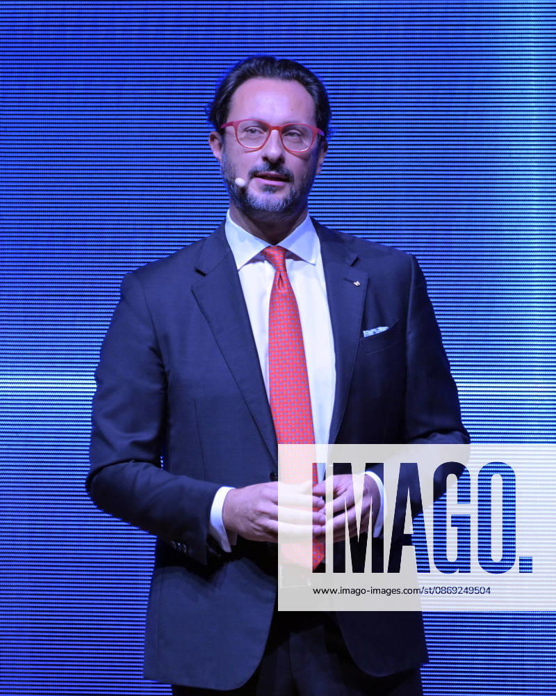 Photo by Mario Romano, IPP Milan, October 12, 2026: Assolombarda 2026 General Assembly. Pictured: Alfredo Biffi, President of Assolombarda. Italy Photo Press World. Copyright Assolombarda General Assembly