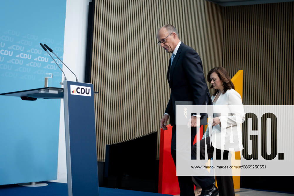Berlin, Konrad Adenauer House, CDU Berlin, Konrad Adenauer House, CDU, Executive Committee Retreat, Federal Executive Committee Meeting, Friedrich Merz, Federal Chancellor, Secretary General, CDU, Franziska Hoppermann Berlin Berlin GER