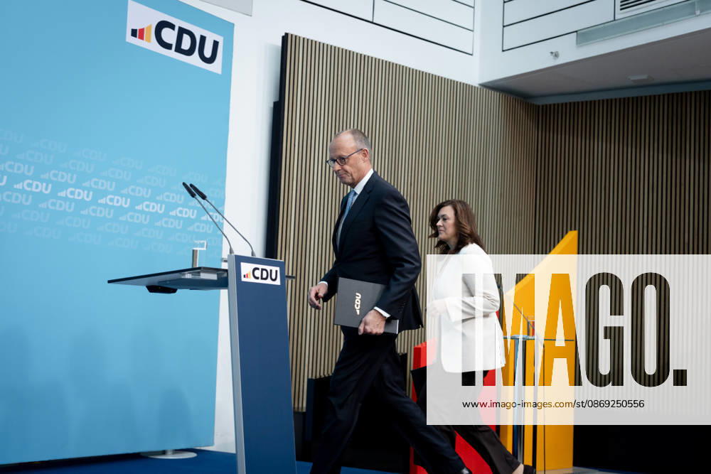 Berlin, Konrad Adenauer House, CDU Berlin, Konrad Adenauer House, CDU, Executive Committee Retreat, Federal Executive Committee Meeting, Friedrich Merz, Federal Chancellor, Secretary General, CDU, Franziska Hoppermann Berlin Berlin GER