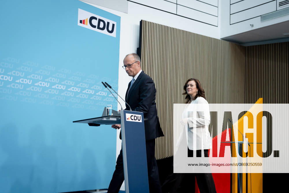 Berlin, Konrad Adenauer House, CDU Berlin, Konrad Adenauer House, CDU, Executive Committee Retreat, Federal Executive Committee Meeting, Friedrich Merz, Federal Chancellor, Secretary General, CDU, Franziska Hoppermann Berlin Berlin GER