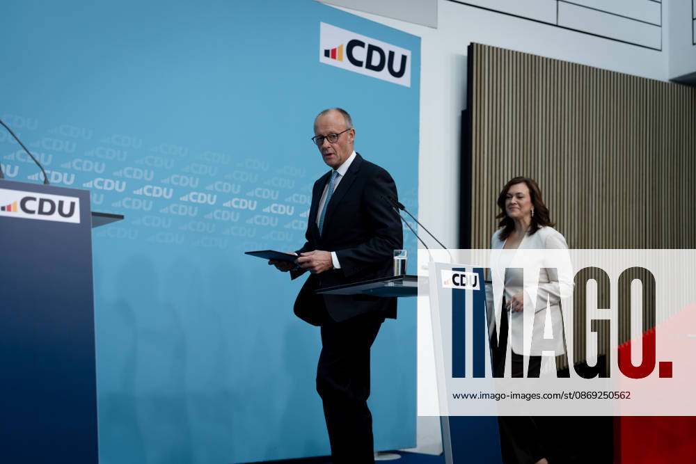 Berlin, Konrad Adenauer House, CDU Berlin, Konrad Adenauer House, CDU, Executive Committee Retreat, Federal Executive Committee Meeting, Friedrich Merz, Federal Chancellor, Secretary General, CDU, Franziska Hoppermann Berlin Berlin GER