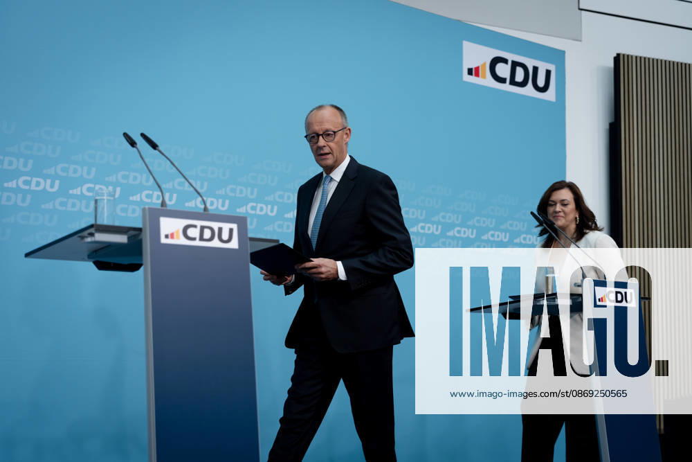 Berlin, Konrad Adenauer House, CDU Berlin, Konrad Adenauer House, CDU, Executive Committee Retreat, Federal Executive Committee Meeting, Friedrich Merz, Federal Chancellor, Secretary General, CDU, Franziska Hoppermann Berlin Berlin GER