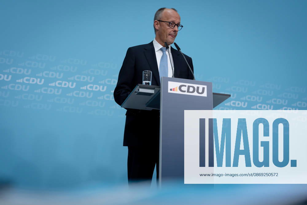 Berlin, Konrad Adenauer House, CDU Berlin, Konrad Adenauer House, CDU, Executive Committee Retreat, Federal Executive Committee Meeting, Friedrich Merz, Federal Chancellor Berlin Berlin GER