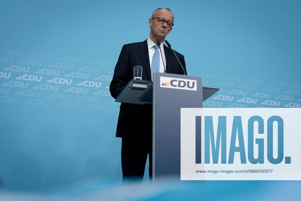 Berlin, Konrad Adenauer House, CDU Berlin, Konrad Adenauer House, CDU, Executive Committee Retreat, Federal Executive Committee Meeting, Friedrich Merz, Federal Chancellor Berlin Berlin GER