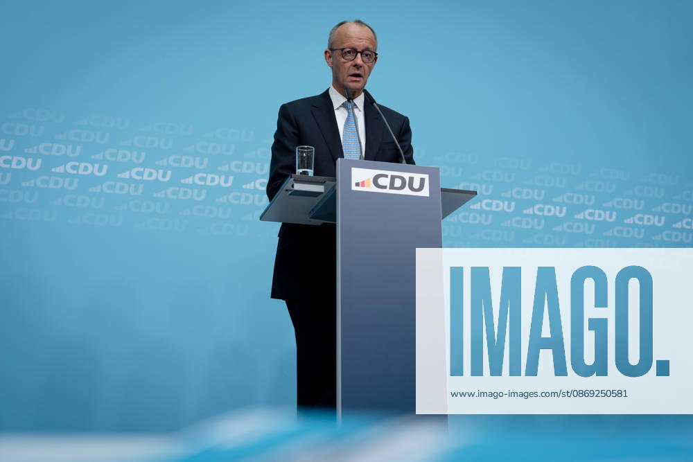 Berlin, Konrad Adenauer House, CDU Berlin, Konrad Adenauer House, CDU, Executive Committee Retreat, Federal Executive Committee Meeting, Friedrich Merz, Federal Chancellor Berlin Berlin GER