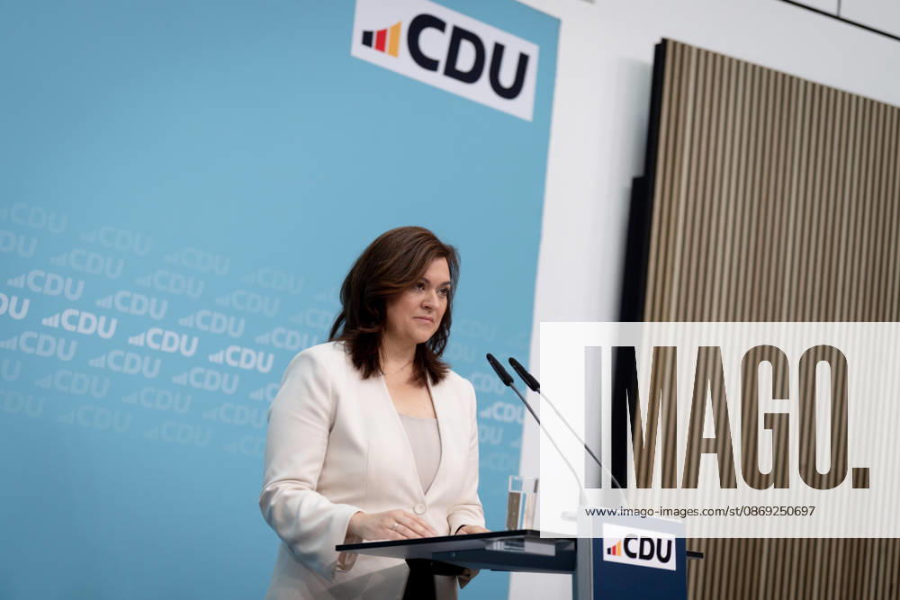 Berlin, Konrad Adenauer House, CDU Berlin, Konrad Adenauer House, CDU, Executive Committee Retreat, Federal Executive Committee Meeting, Secretary General, CDU, Franziska Hoppermann Berlin Berlin GER