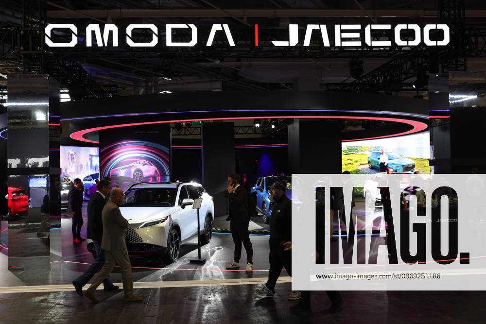 PARIS AUTO SHOW PHOTOPQR LE PARISIEN Le Parisien Arnaud Journois PARIS 10 12 2026 Paris, October 12, 2026 Mondial de l2026, Jaecoo booth Photo: Le Parisien, Arnaud Journois International Motor Show, in Paris, October 12, 2026 PARIS 75 France