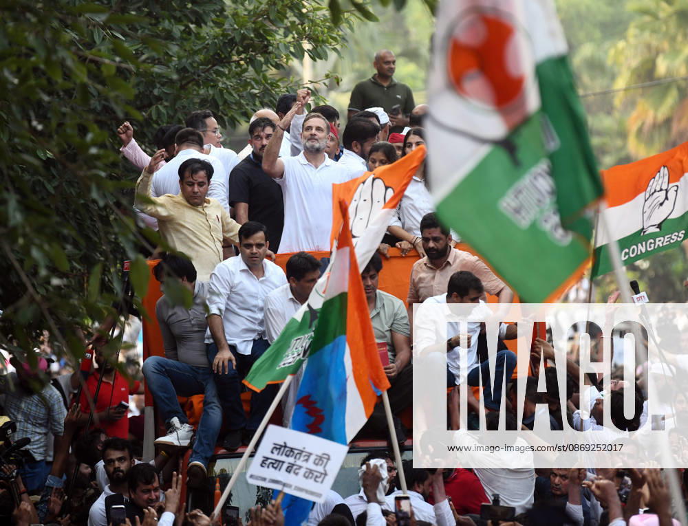INDIA bloc leaders call for a march towards the Supreme Court New Delhi, Oct 12 (ANI): Lok Sabha LoP Rahul Gandhi and others during the INDIA bloc s protest march towards the Supreme Court against Chief Election Commissioner Gyanesh Kumar, in New Delhi on Monday. New Delhi Delhi India