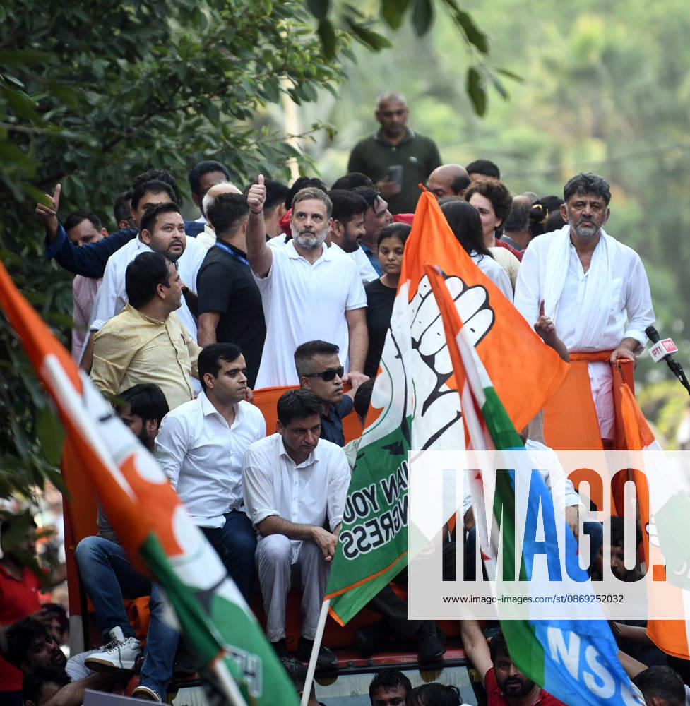 INDIA bloc leaders call for a march towards the Supreme Court New Delhi, Oct 12 (ANI): Lok Sabha LoP Rahul Gandhi with RJD leader Tejashwi Yadav, Karnataka Chief Minister DK Shivakumar and others during the INDIA bloc s protest march towards the Supreme Court against Chief Election Commissioner Gyanesh Kumar, in New Delhi on Monday. Congress MP Deepender Singh Hooda also present. New Delhi Delhi India