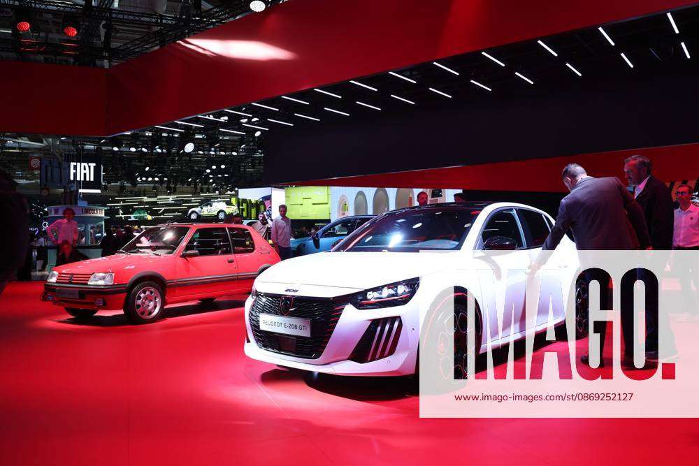 PARIS AUTO SHOW PHOTO PQR LE PARISIEN Le Parisien Arnaud Journois PARIS 10 12 2026 Paris, October 12, 2026 Mondial de l2026 Peugeot E 208 GTI Photo Le Parisien Arnaud Journois International Motor Show, in Paris, October 12, 2026 PARIS 75 France