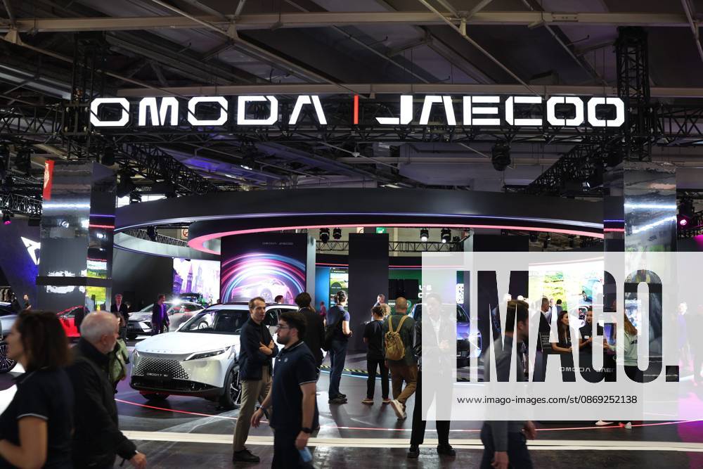 PARIS AUTO SHOW PHOTOPQR LE PARISIEN Le Parisien Arnaud Journois PARIS 10 12 2026 Paris, October 12, 2026 Mondial de l2026, Jaecoo booth Photo: Le Parisien, Arnaud Journois International Motor Show, in Paris, October 12, 2026 PARIS 75 France