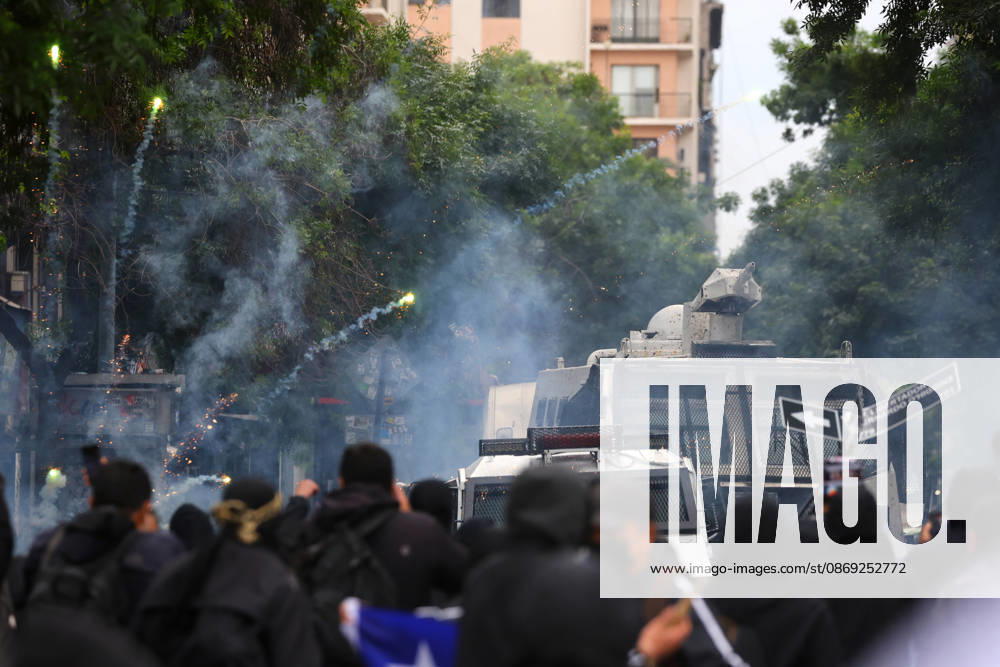 The assembly of indigenous organizations calls for a march: Indigenous Peoples in Resistance for Autonomy and Demilitarization. Jonnathan Oyarzun Aton Chile, Santiago, Chile Aton 1198905