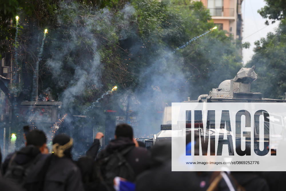The assembly of indigenous organizations calls for a march: Indigenous Peoples in Resistance for Autonomy and Demilitarization. Jonnathan Oyarzun Aton Chile, Santiago, Chile Aton 1198906