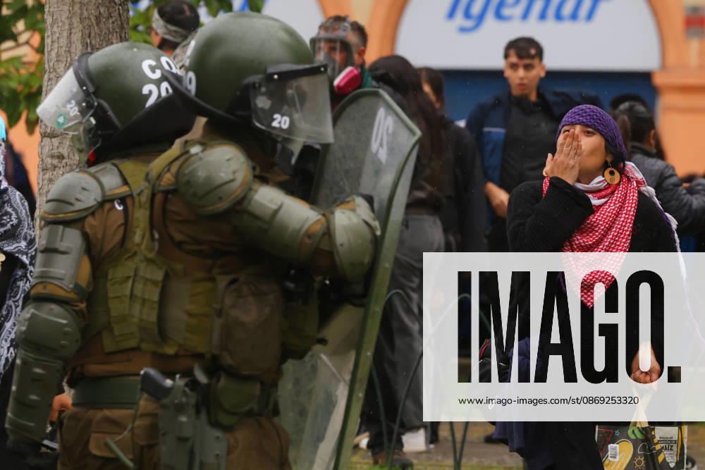 The assembly of indigenous organizations calls for a march: Indigenous Peoples in Resistance for Autonomy and Demilitarization. Jonnathan Oyarzun Aton Chile, Santiago, Chile Aton 1198935