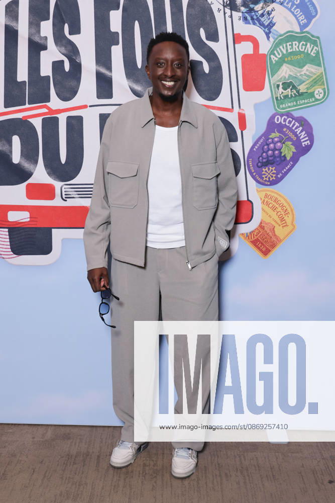 Les Fous Du Bus Premiere - Paris Ahmed Sylla attends the photocall for the premiere of Les Fous Du Bus held at the Elysees Biarritz in Paris, France on October 12, 2026. Photo by David Boyer ABACAPRESS.COM Paris France